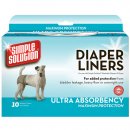 Фото - підгузки та трусики Simple Solution Disponible Diaper Liners-Heavy Flow ULTRA - Гігієнічні прокладки для собак МАКСИМАЛЬНИЙ ЗАХИСТ (10 шт.)