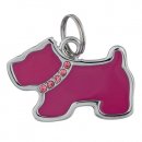 Trixie (Трикси) СОБАКА СО СТРАЗАМИ медальон-адресник для собак (22761)