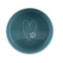 Фото - миски, напувалки, фонтани Trixie PETS HOME керамічна миска для собак і кішок КРЕМОВО-БЛАКИТНИЙ