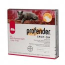 Bayer PROFENDER (ПРОФЕНДЕР) спот-он капли на холку от глистов для кошек