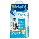 BioKats Classic 3in1 Fior de cotton Комкующийся наполнитель для кошачьего туалета с нежным ароматом хлопка