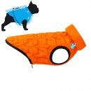 Фото - одежда Collar AIRY VEST UNI двусторонняя эластичная куртка для собак, оранжево-черная