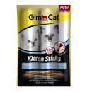Фото - ласощі Gimcat STICKS TRUTHAN UND CALCIUM (ПАЛИЧКИ ІНДИЧКА І КАЛЬЦІЙ) ласощі для кошенят