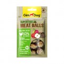Фото - ласощі Gimdog Superfood мясные шарики для собак Курица с яблоком и киноа