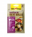 Фото - лакомства Gimdog Superfood мясные шарики для собак Курица с бататом и просом