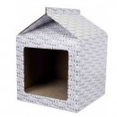 Фото - дряпалки, з будиночками Trixie БУДИНОК картонний будиночок - дряпалка для котів та кошенят (48010)