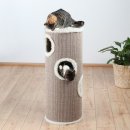 Фото - дряпалки, з будиночками Trixie Cat Tower Edoardo Дряпалка-будиночок для котів Башта