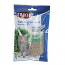 Фото - ласощі Trixie CAT GRASS трава для котів з піддоном