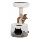 Фото - когтеточки, с домиками Trixie Nuria когтеточка - домик для кошек бело-серая