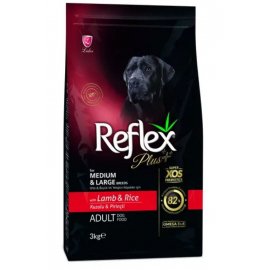 Reflex Plus (Рефлекс Плюс) Adult Medium & Large Lamb & Rice корм для собак средних и крупных пород, с ягненком и рисом