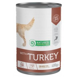 Natures Protection (Нейчез Протекшін) TURKEY (ИНДЕЙКА) вологий корм для собак