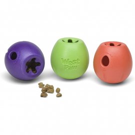 West Paw RUMBL игрушка-кормушка для собак малых пород 8 см