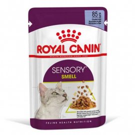 Royal Canin SENSORY SMELL JELLY консервы для кошек привередливых к аромату (кусочки в желе)