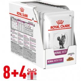 Royal Canin RENAL FISH лечебные консервы для кошек c почечной недостаточностью (рыба)