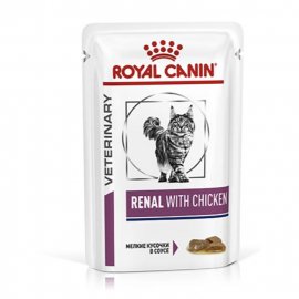 Royal Canin RENAL CHICKEN лечебные консервы для кошек c почечной недостаточностью (курица)