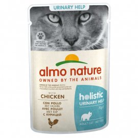 Almo Nature Holistic FUNCTIONAL URINARY HELP консервы для кошек для профилактики мочекаменной болезни КУРИЦА