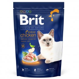 Brit Premium by Nature Cat Indoor - Корм для кошек, живущих в помещении КУРИЦА