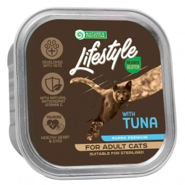 Natures Protection (Нейчез Протекшин) Lifestyle Adult With Tuna влажный корм для стерилизованных котов ТУНЕЦ