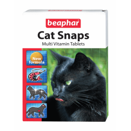 Beaphar Cat Snaps вітамінізовані ласощі для кішок з креветками, таурином та біотином