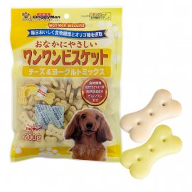 DoggyMan (ДоггіМен) Healthy Biscuit Yogurt ласощі для собак БІСКВІТ З ЙОГУРТОМ