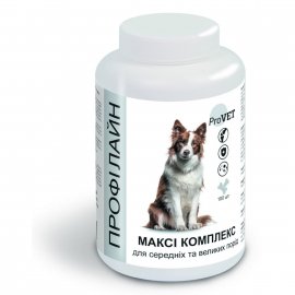 ProVET Профилайн МАКСИ КОМПЛЕКС для собак средних и больших пород, 100 табл