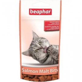 Beaphar MALT-BITS WITH SALMON Ласощі для кішок з мальт-пастою зі смаком лосося