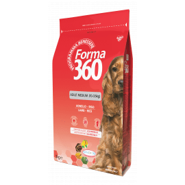 Forma 360 (Форма 360) Adult Medium Dog Lamb & Rice сухой корм для взрослых собак средних пород ЯГНЕНОК и РИС