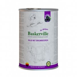 Baskerville Super Premium ТЕЛЯТИНА И ЕЖЕВИКА - консервы для щенков