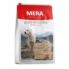 Mera (Мера) Pure Sensitive Fresh Meat Adult Rind & Kartoffel сухий беззерновий корм для дорослих собак ЯЛОВИЧИНА та КАРТОПЛЯ