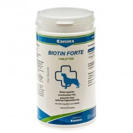 Canina (Канина) Biotin forte интенсивный препарат для длинношерстных собак