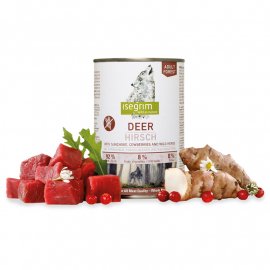 Isegrim (Изегрим) Deer with Sunchoke, Cowberries & Wild Herbs Консервы для собак с олениной, топинамбуром и брусникой