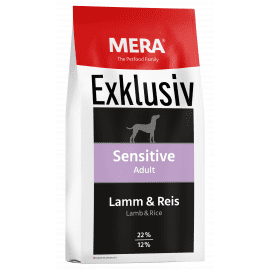 Mera (Мера) Exklusiv Sensitive Adult Lamm & Reis сухий корм для собак з чутливим травленням ЯГНЯ та РИС