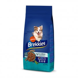 Brekkies (Бреккис) Excel Mix Fish - корм для взрослых собак с лососем, тунцом и овощами