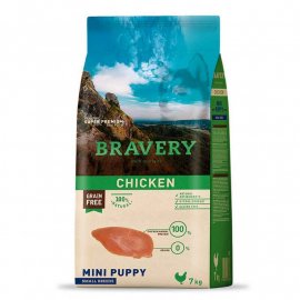 Bravery (Бравері) Mini Puppy Chicken сухий корм для цуценят дрібних порід КУРКА