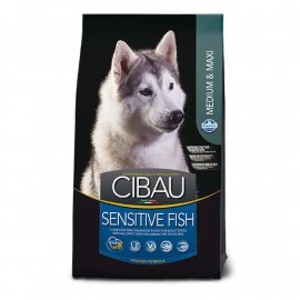 Farmina (Фармина) Cibau Sensitive Adult Medium & Maxi Fish корм для собак средних/крупных пород с чувствительным пищеварением РЫБА