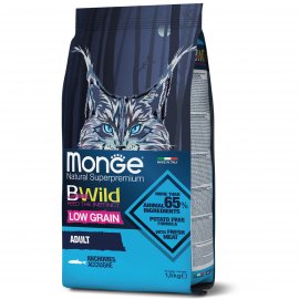 Monge Bwild Cat Adult Anchovies сухий корм для дорослих кішок АНЧОУСИ