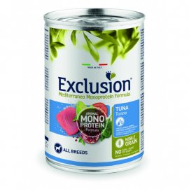Exclusion (Ексклюзив) Adult Tuna All Breed монопротеїнові консерви для собак усіх порід, ТУНЕЦЬ