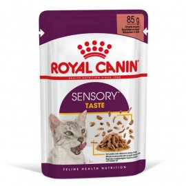 Royal Canin SENSORY TASTE GRAVY консерви для котів вибагливих до смаку (шматочки в соусі)