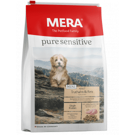 Mera (Мера) Pure Sensitive Mini Adult Turkey & Rice сухий корм для дорослих собак дрібних порід ІНДИЧКА та РИС