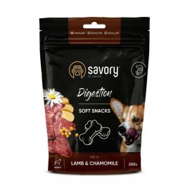 Savory (Сейвори) Digestion Lamb & Chamomile лакомства для улучшения пищеварения у собак ЯГНЕНОК и РОМАШКА