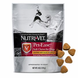 Nutri-Vet (Нутри Вет) Pet-Ease Soft Chews АНТИ-СТРЕСС успокаивающее средство для собак, мягкие жевательные таблетки