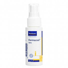 Virbac Dermacool (ДЕРМАКУЛ) очищающий успокаивающий спрей при влажных дерматитах для собак и кошек
