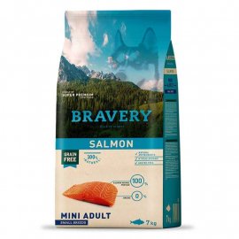 Bravery (Бравері) Adult Mini Salmon сухий корм для дорослих собак дрібних порід ЛОСОСЬ