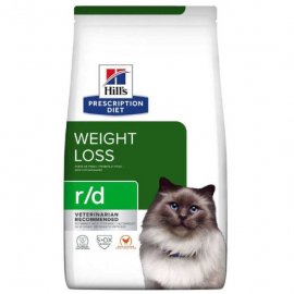 Hill's Prescription Diet r/d Weight Reduction корм для кошек с курицей
