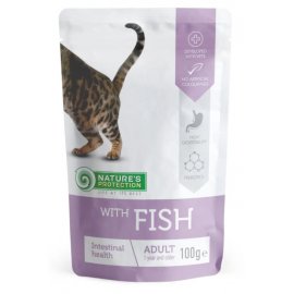 Natures Protection (Нейчез Протекшин) INTESTINAL HEALTH FISH (РЫБА) влажный корм для  кошек с чувствительным пищеварением