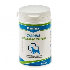Canina (Каніна) Calcina Calcium Citrat для ослаблених та старіючих собак, а також для вагітних та годуючих собак