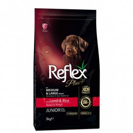 Reflex Plus (Рефлекс Плюс) Junior Medium & Large Lamb & Rice корм для щенков средних и крупных пород, с ягненком и рисом