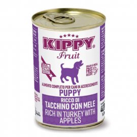 Kippy (Киппи) FRUIT TURKEY & APPLES PUPPY консервы для щенков (ИНДЕЙКА и ЯБЛОКО), паштет