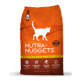 Nutra Nuggets (Нутра Нагетс) PROFESSIONAL CAT сухой корм для кошек (оранжевая)