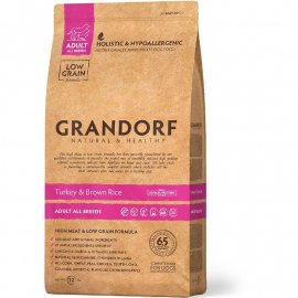 Grandorf (Грандорф) TURKEY & BROWN RICE Adult Breeds (ІНДІЙКА та РІС) корм для дорослих собак усіх порід